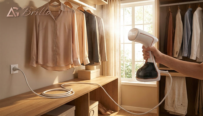 Clothes Steamer STRONG Steam Iron STEAMER 2000W Brillo Uno 50G/MIN Model Parownica AG Brillo Uno