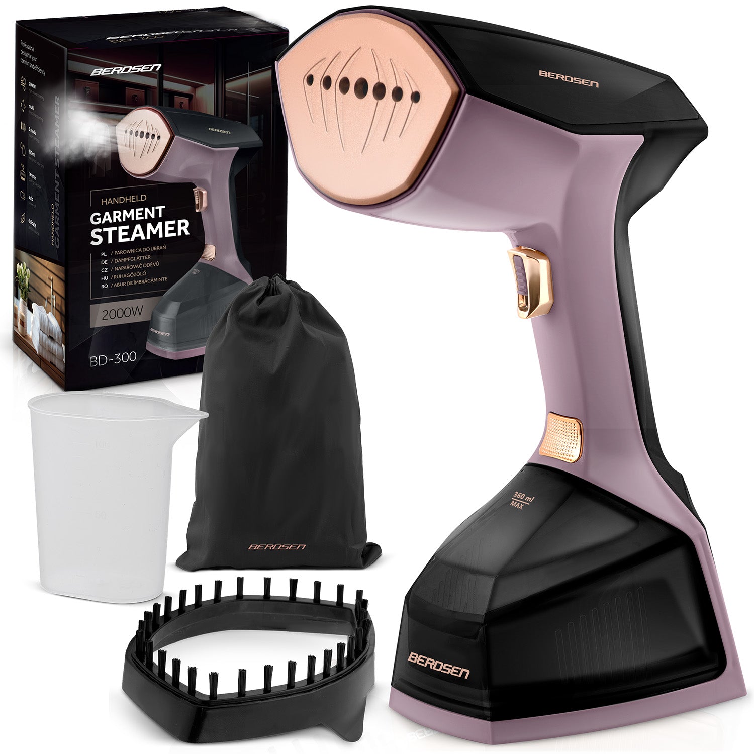 Clothes steamer 2000W Steamer Steam iron steam adjustment 45g/min