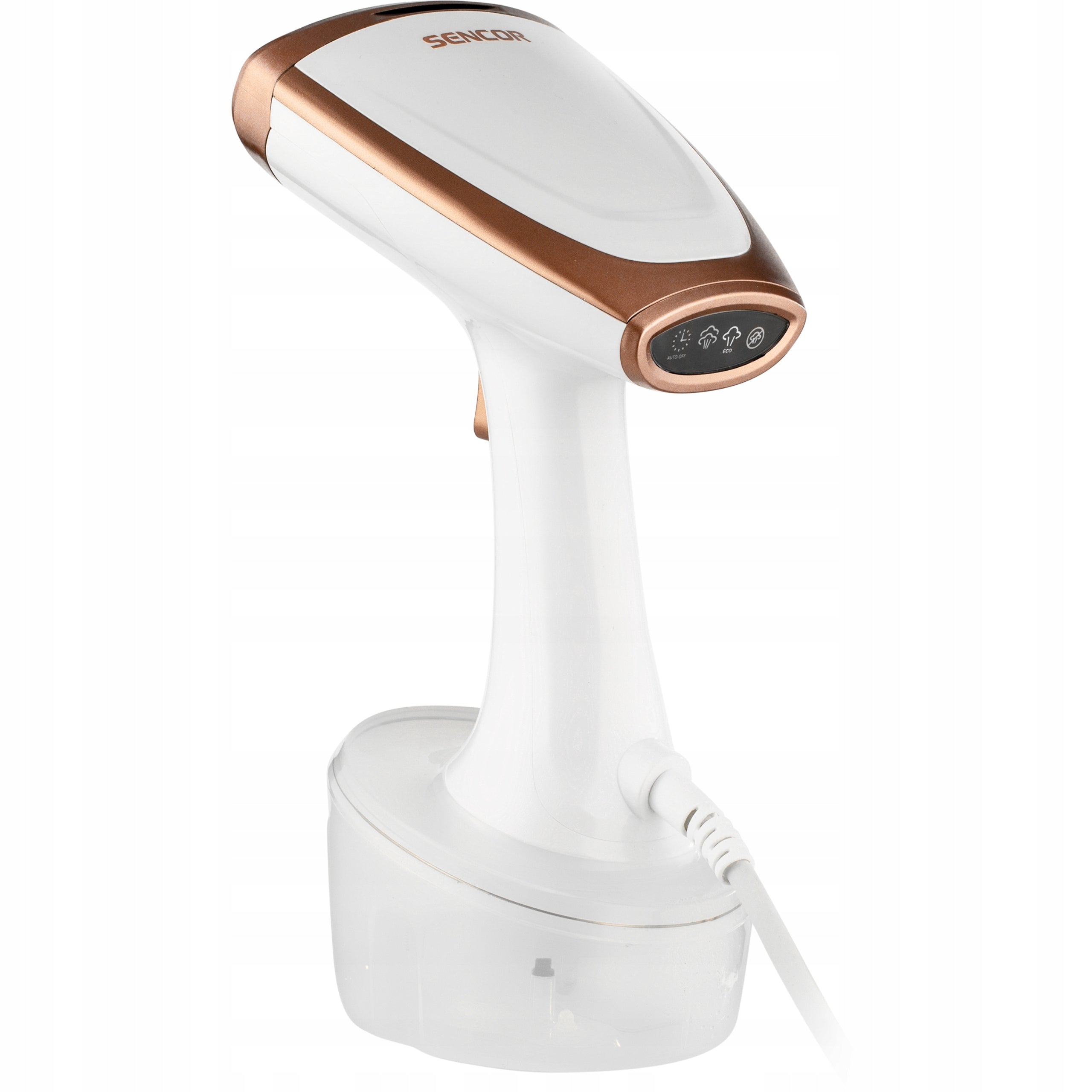 Clothes steamer STEAMER 1600W 25g/min Drip-Stop gold Sencor SSI0860GD Dominant color white