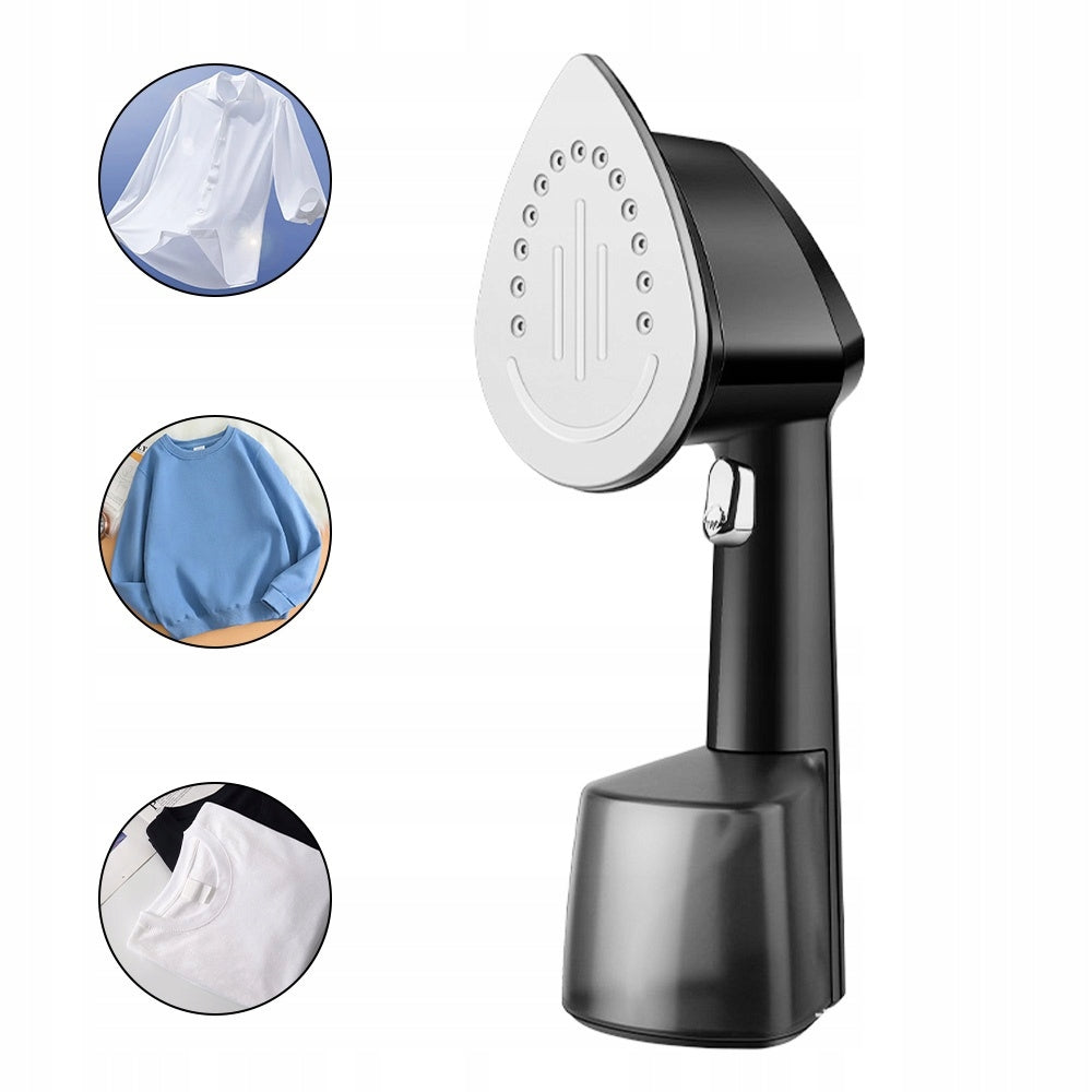 Clothes steamer folding travel home standard EU accessory set