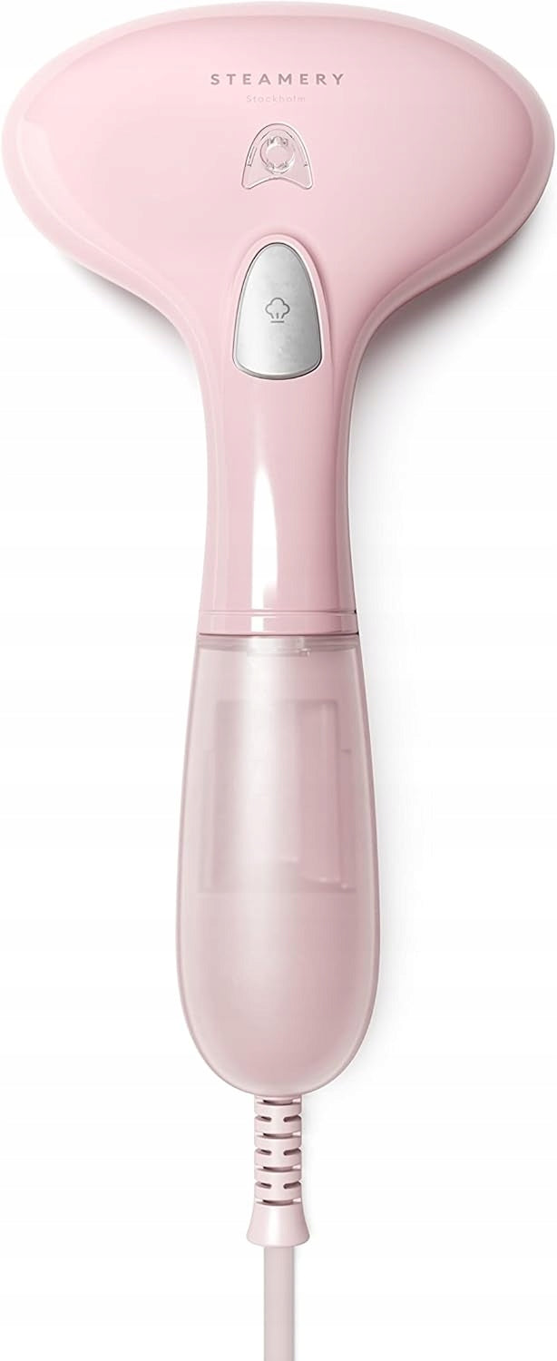 Clothes steamer manual pink 1500W 90ml fast heating 30s Type handheld