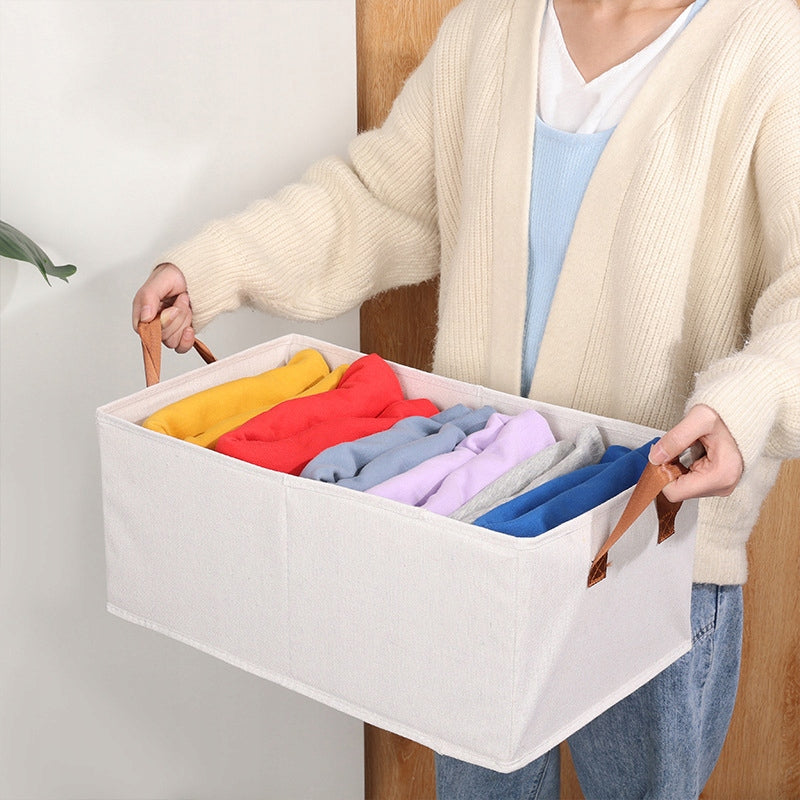 Clothes wardrobe organizer underwear 47x28x20cm beige Brand no brand