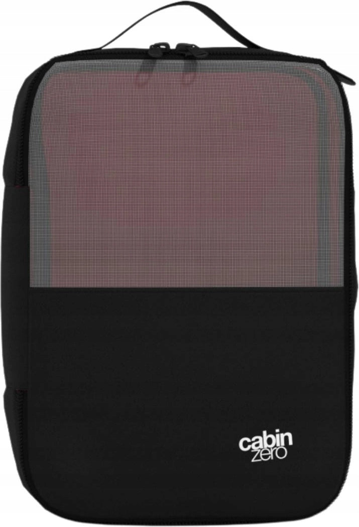 Clothing Organizer Cabin Zero Lux Packing Cube Medium 5,5L Absolute Black Color black