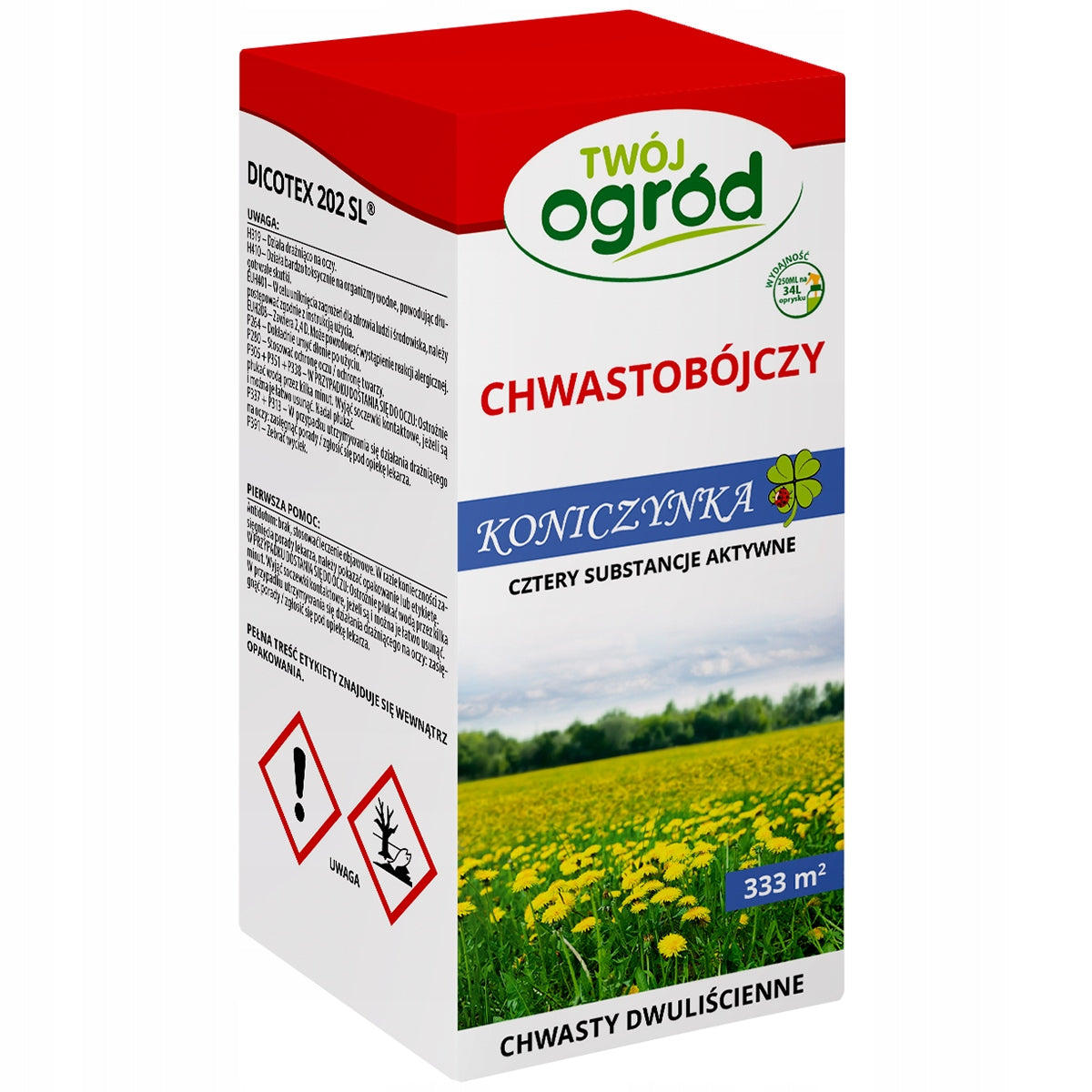 Clover Dicotex 202 SL 250 ml for weeds Twój Ogród