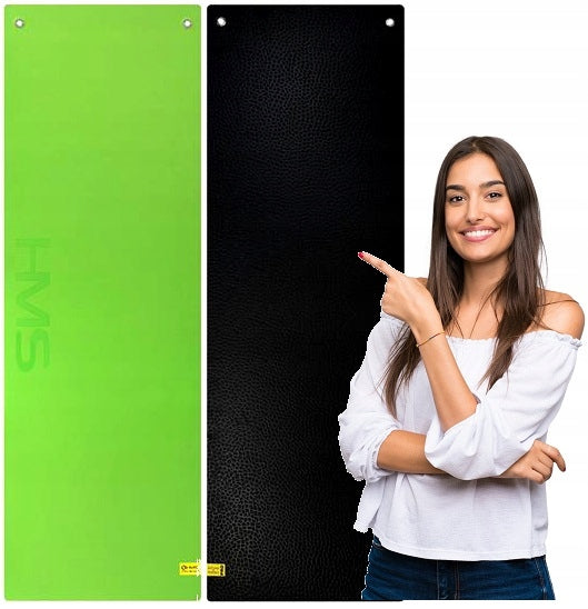 Club mat with holes 15 mm MFK03 GREEN BLACK HMS Color green
