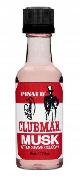 Clubman Musk after shave lotion 50ml pink