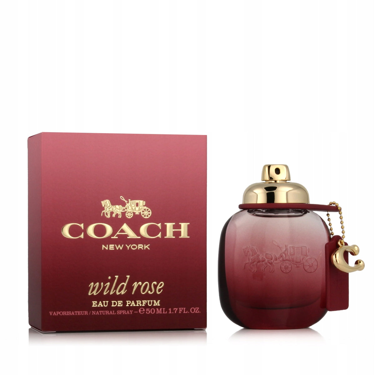 Coach Wild Rose Perfumed Water 50 ml Packaging status original
