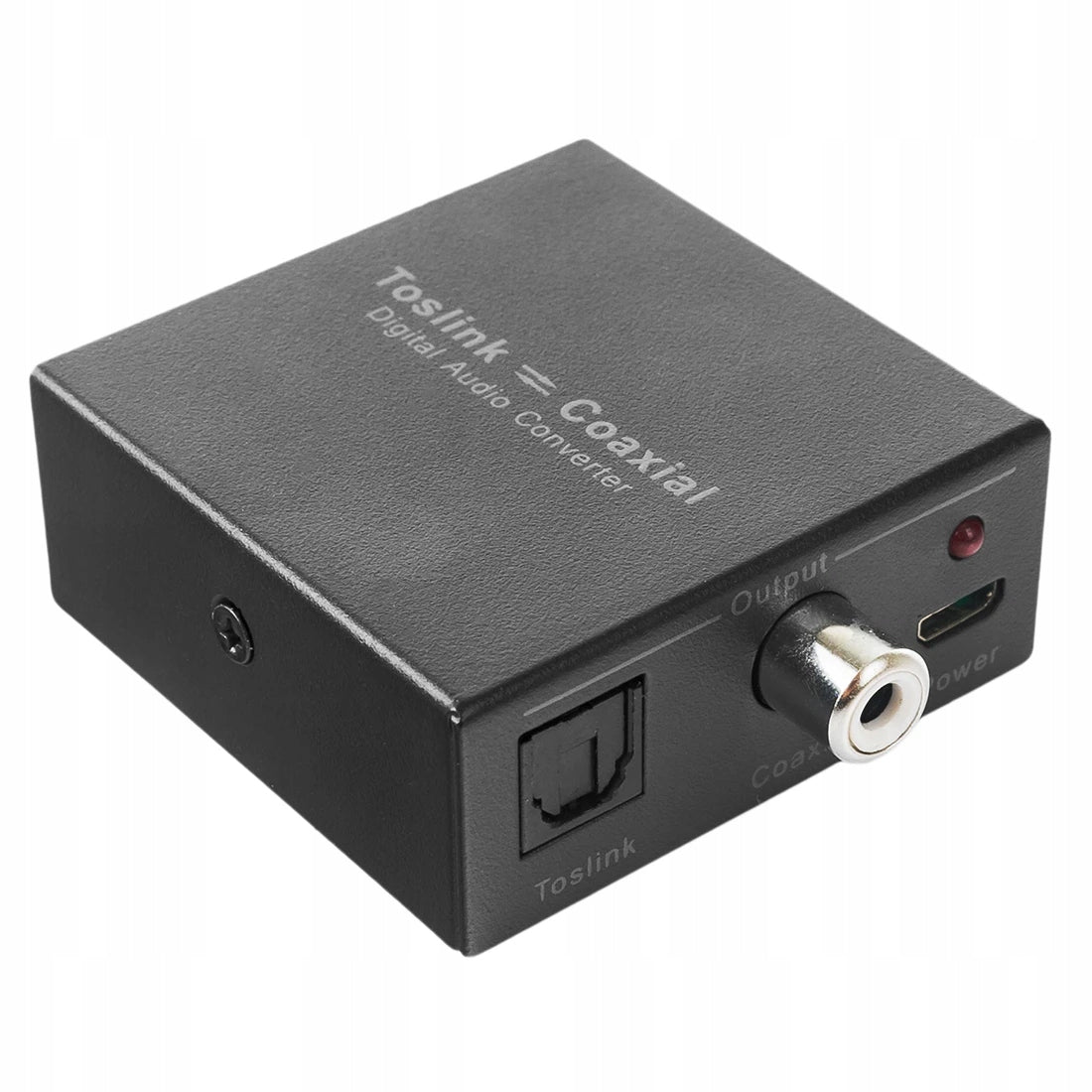 Coaxial Audio Converter to Toslink SPDiF OPTICAL Two-Way 2x RCA