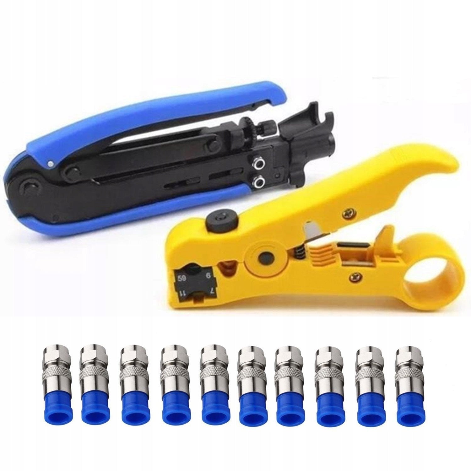 Coaxial Cable Crimping Machine for Cable Crimping Connectors Kind pliers round nose pliers