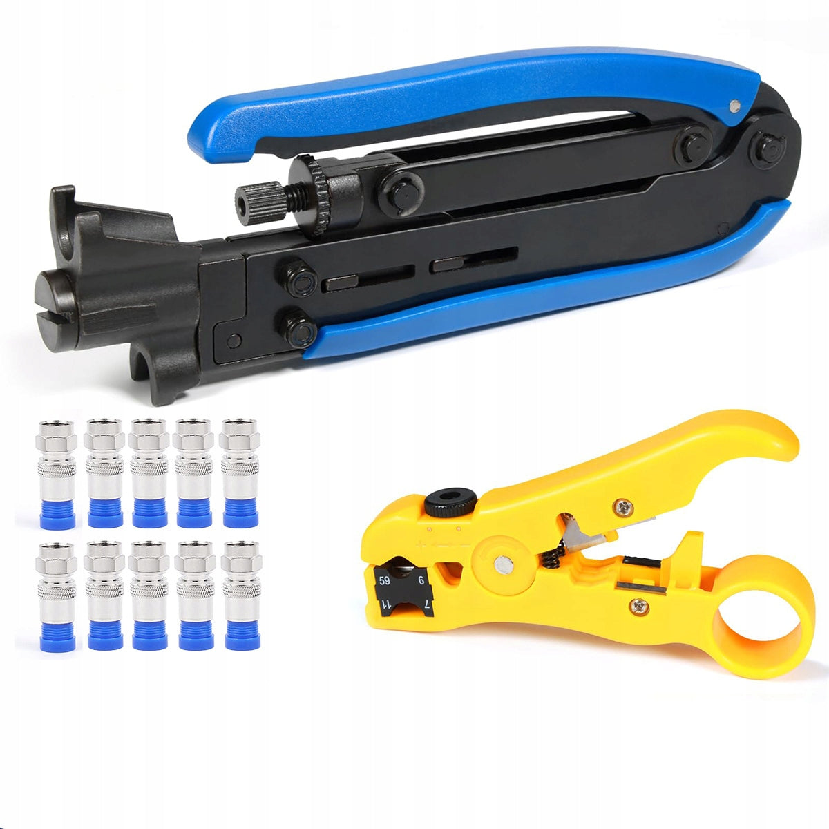 Coaxial Cable Crimping Machine for Cable Crimping Connectors Manufacturer code uevjnyw8