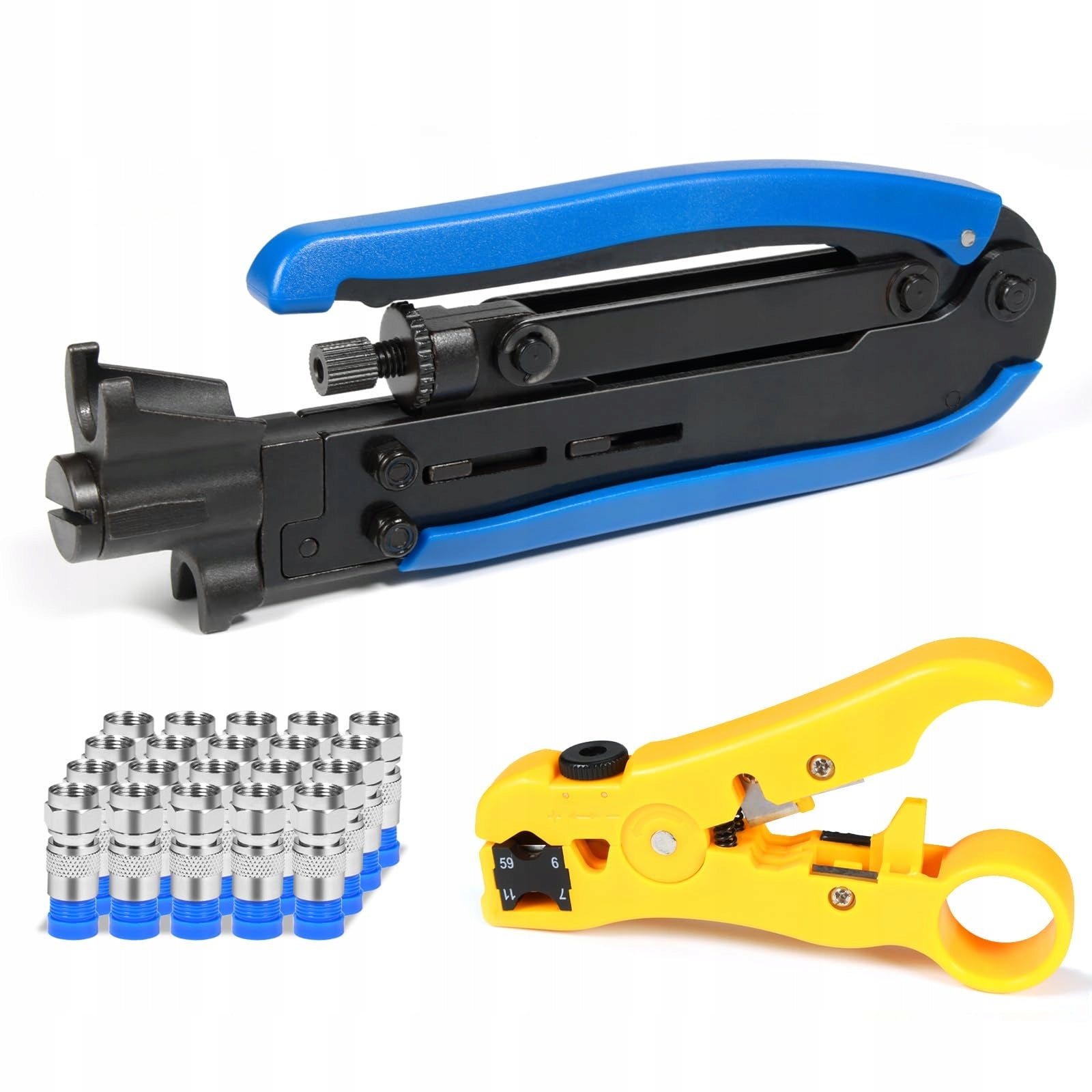 Coaxial Cable Crimping Machine for Cable Crimping Connectors