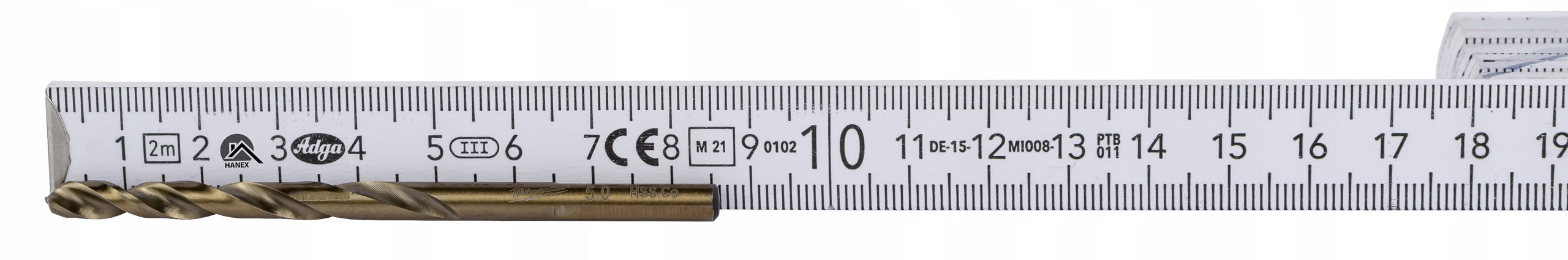 Cobalt Metal Drill Bit 5 mm 1 Pack Stainless Steel Milwaukee Cobalt Packaging status original