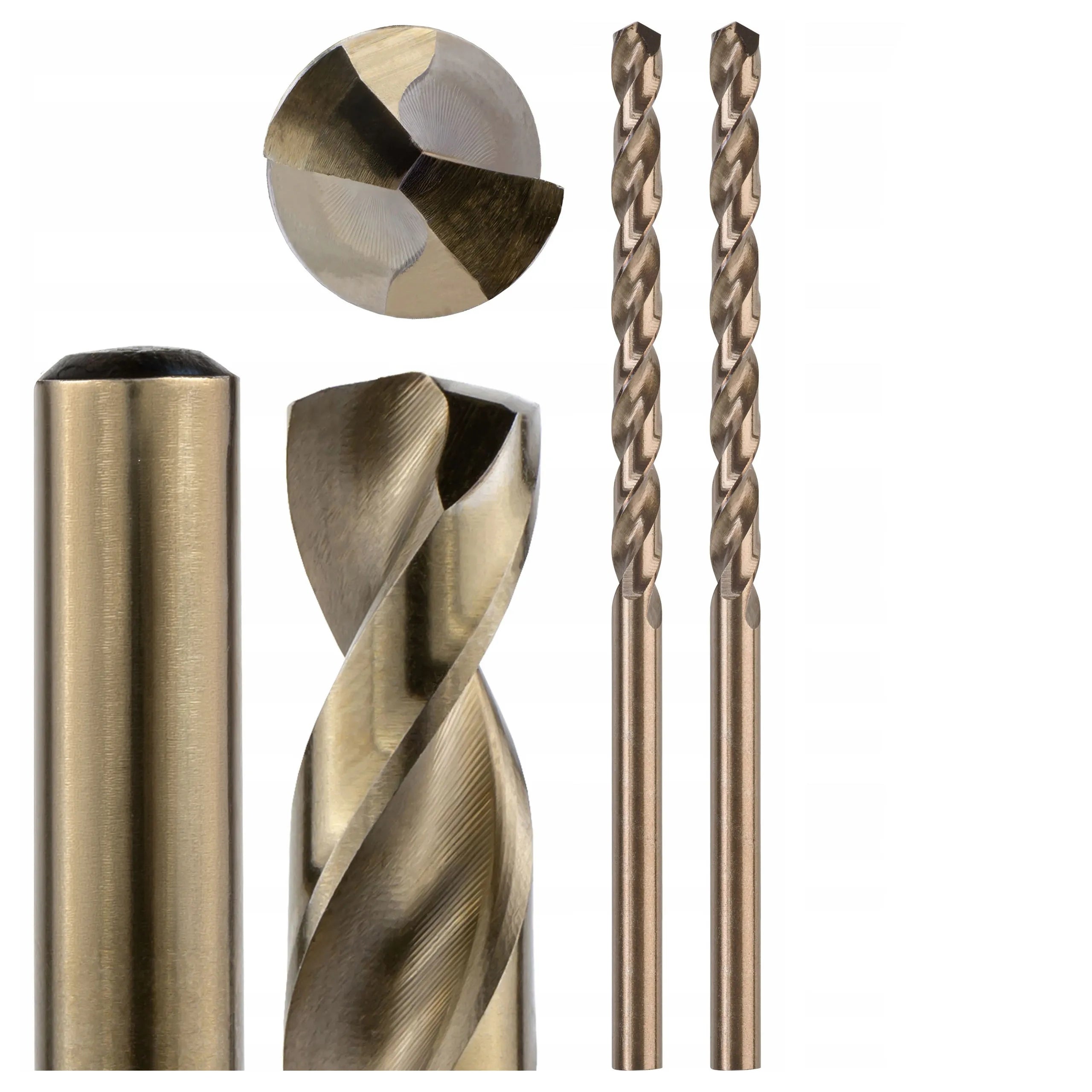 Cobalt Metal Drill Bits 3,5 mm 2 Pcs Stainless Steel Milwaukee Cobalt
