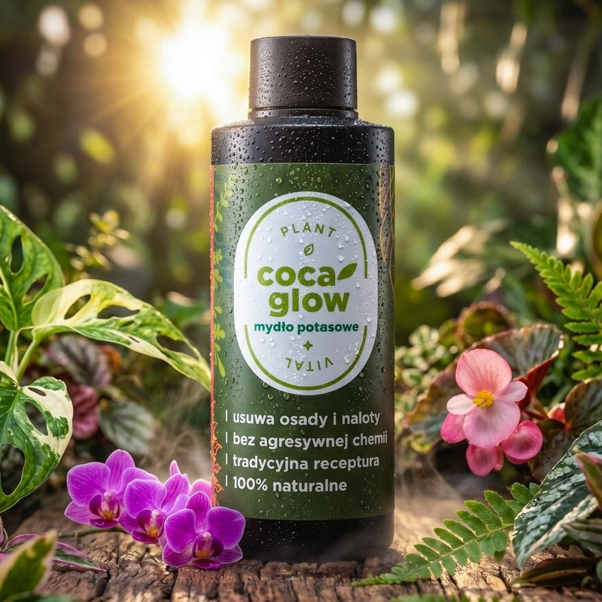 CocaGlow - 150ml POTASSIUM SOAP - plant care and protection Packaging status original
