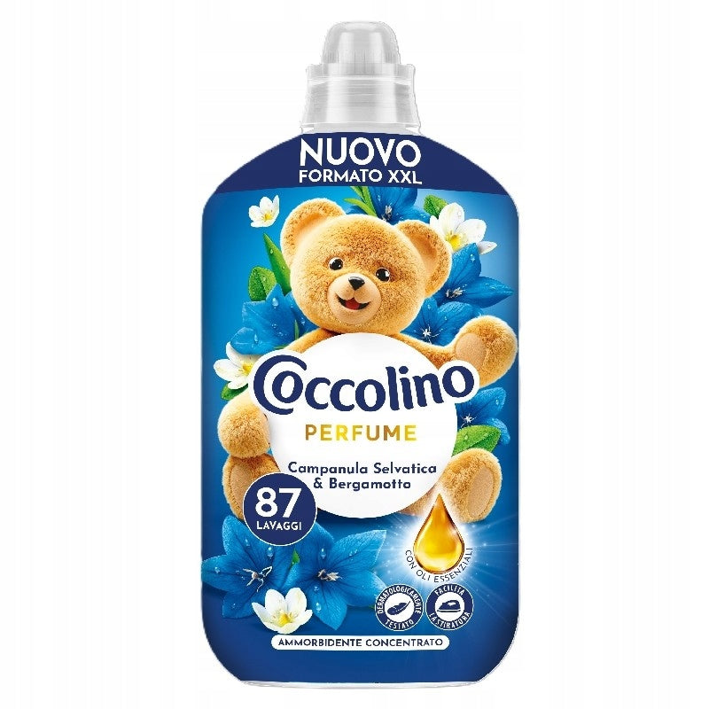 Coccolino Bergamot Softener 2 X 1827ML PERFUME EFFECTIVE FRAGRANCE