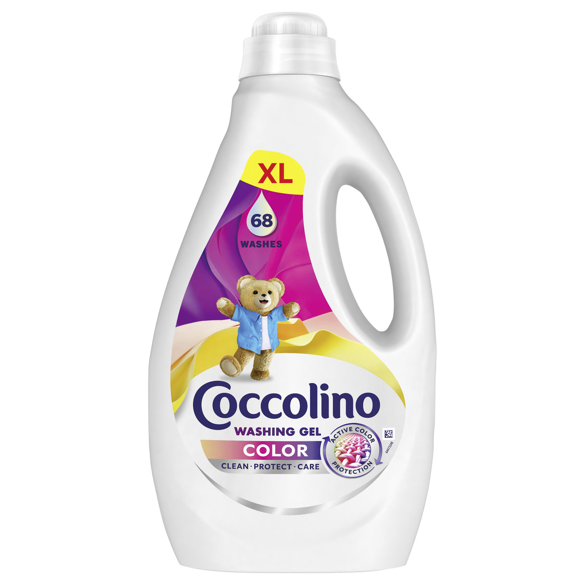 Coccolino Color Liquid Washing Gel Colored Clothes Fabrics 2,72L 68 Washes