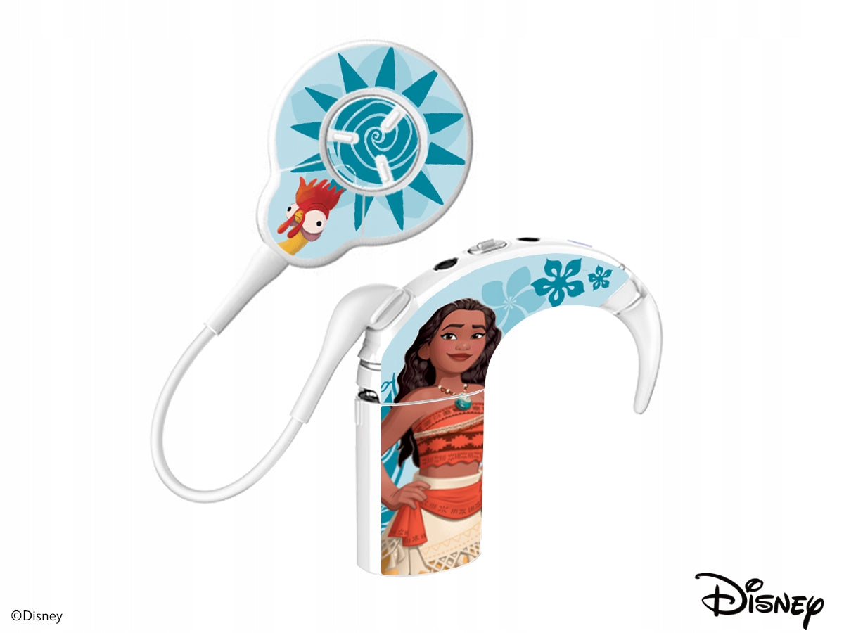 Cochlear NUCLEUS 7 Speech Processor Skin / Stickers - Disney Vaiana