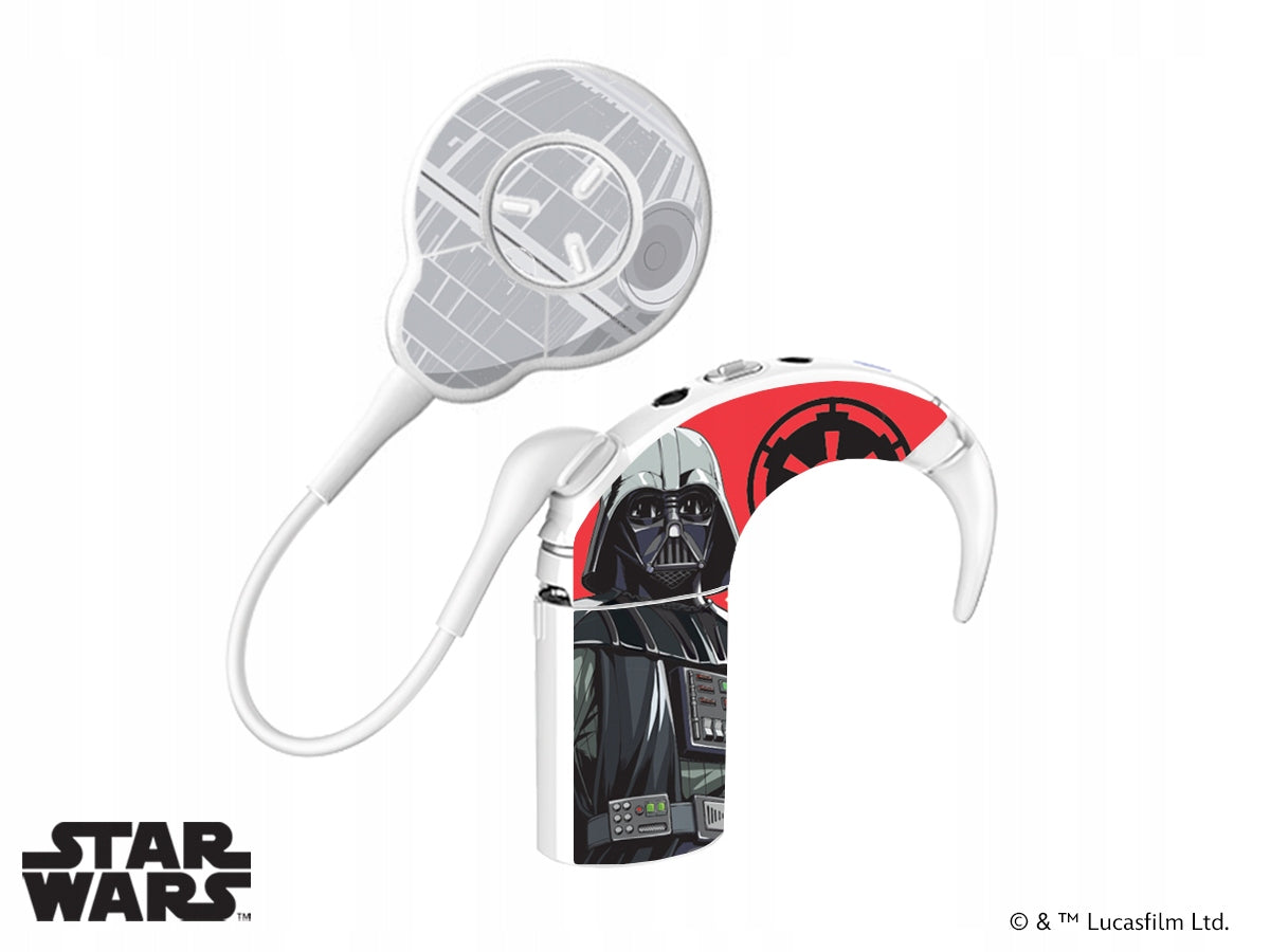 Cochlear NUCLEUS 7-Star Wars-Darth Vader Speech Processor Skin / Stickers