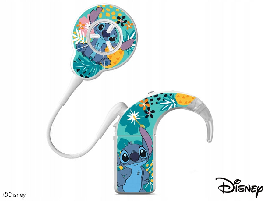 Cochlear NUCLEUS 8 Speech Processor Skin / Stickers - Disney Stitch