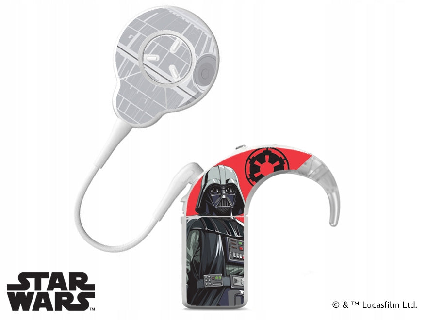 Cochlear NUCLEUS 8-Star Wars-Darth Vader Speech Processor Skin / Stickers