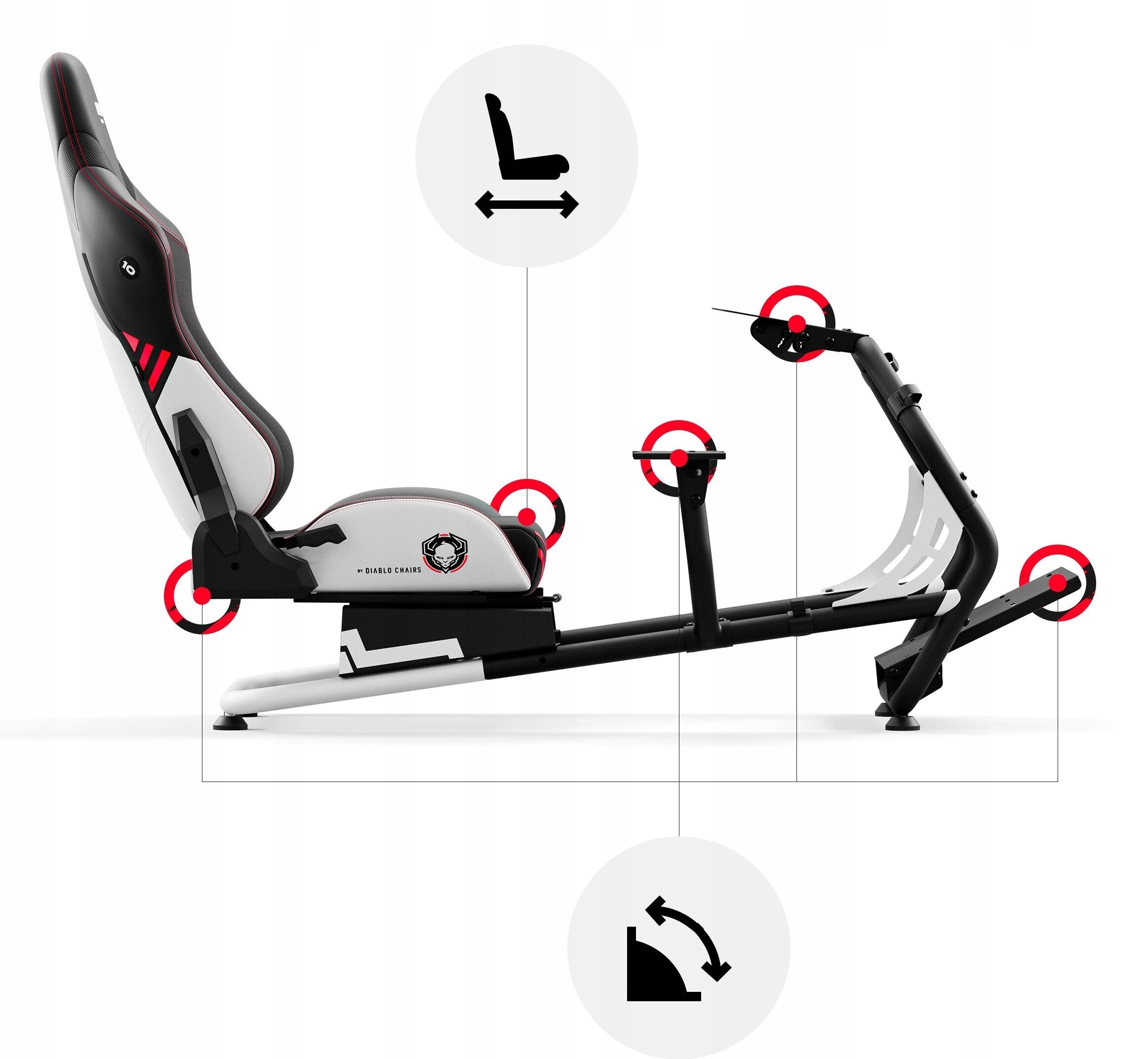 Cockpit DIABLO X-Drive Black and White Upholstery material fabric