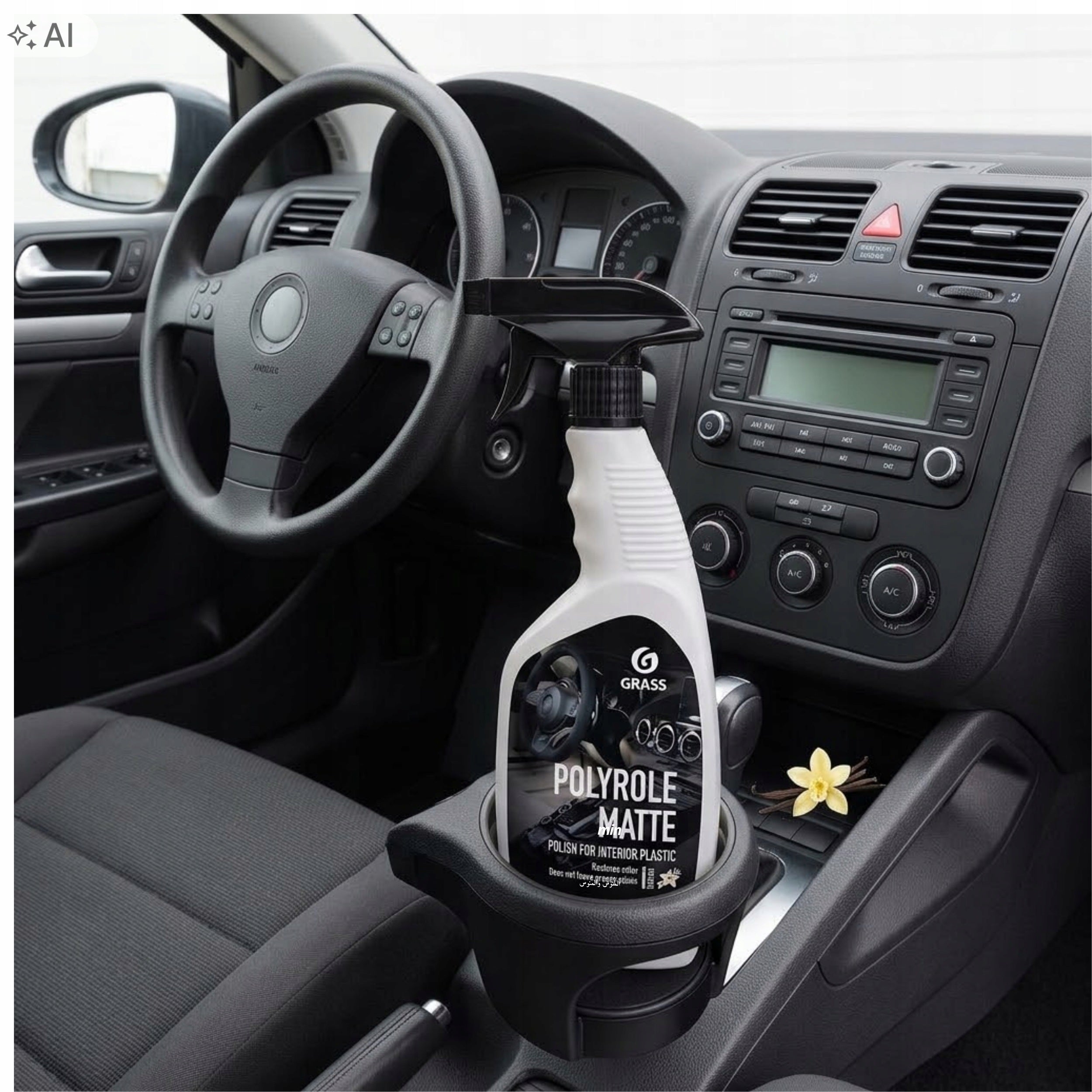 Cockpit Liquid Plastic Distribution Board Polyrole Matte Vanilla 600ml Manufacturer's catalog number 110395/E