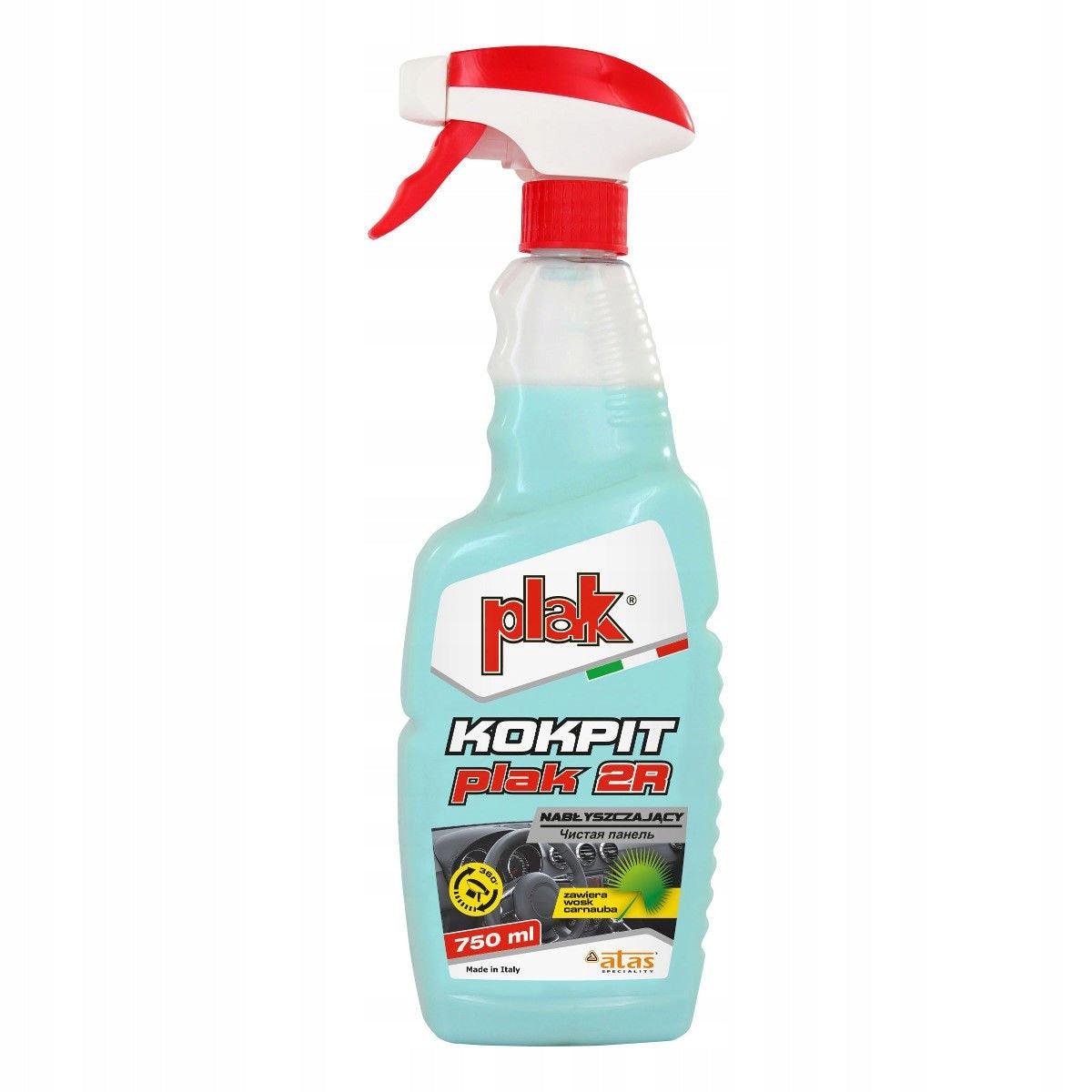 Cockpit Plak 2R Shiny 750ml Manufacturer Plak