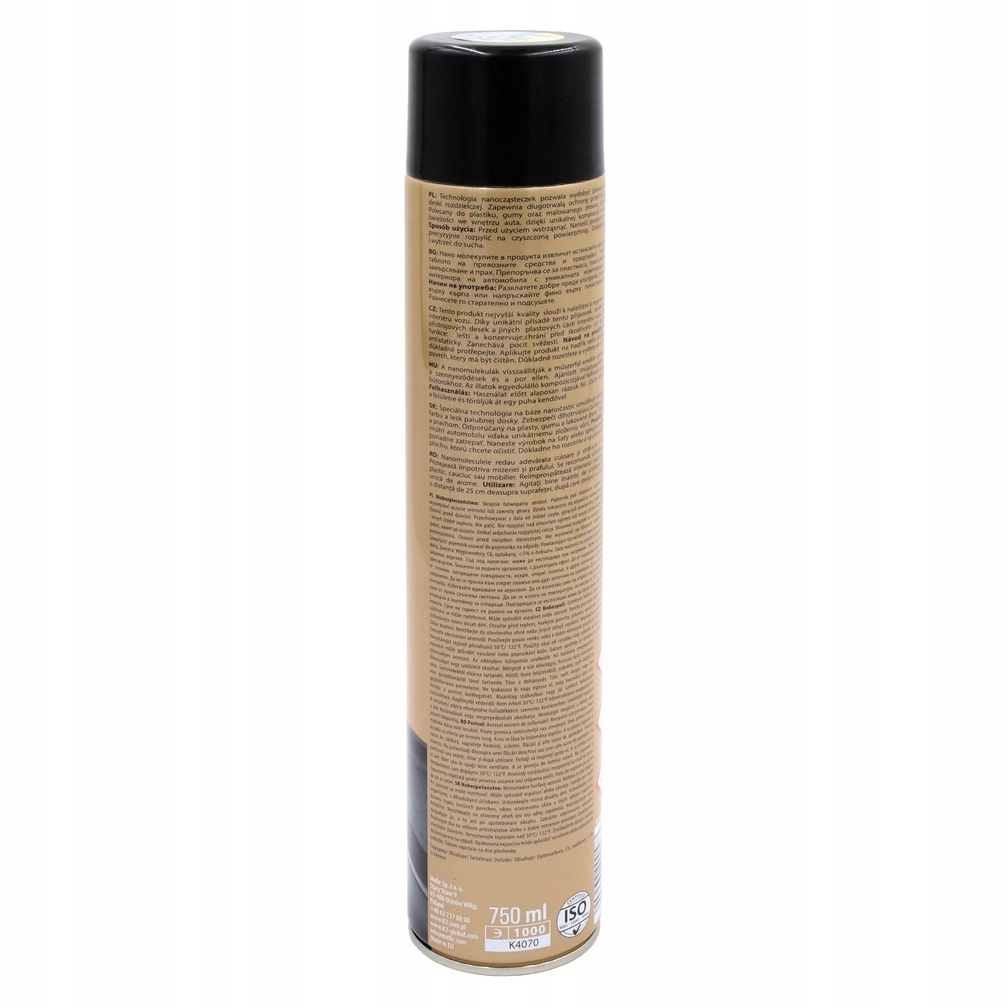 Cockpit Spray K2 Polo Cockpit Fahren 750ml Packaging status original