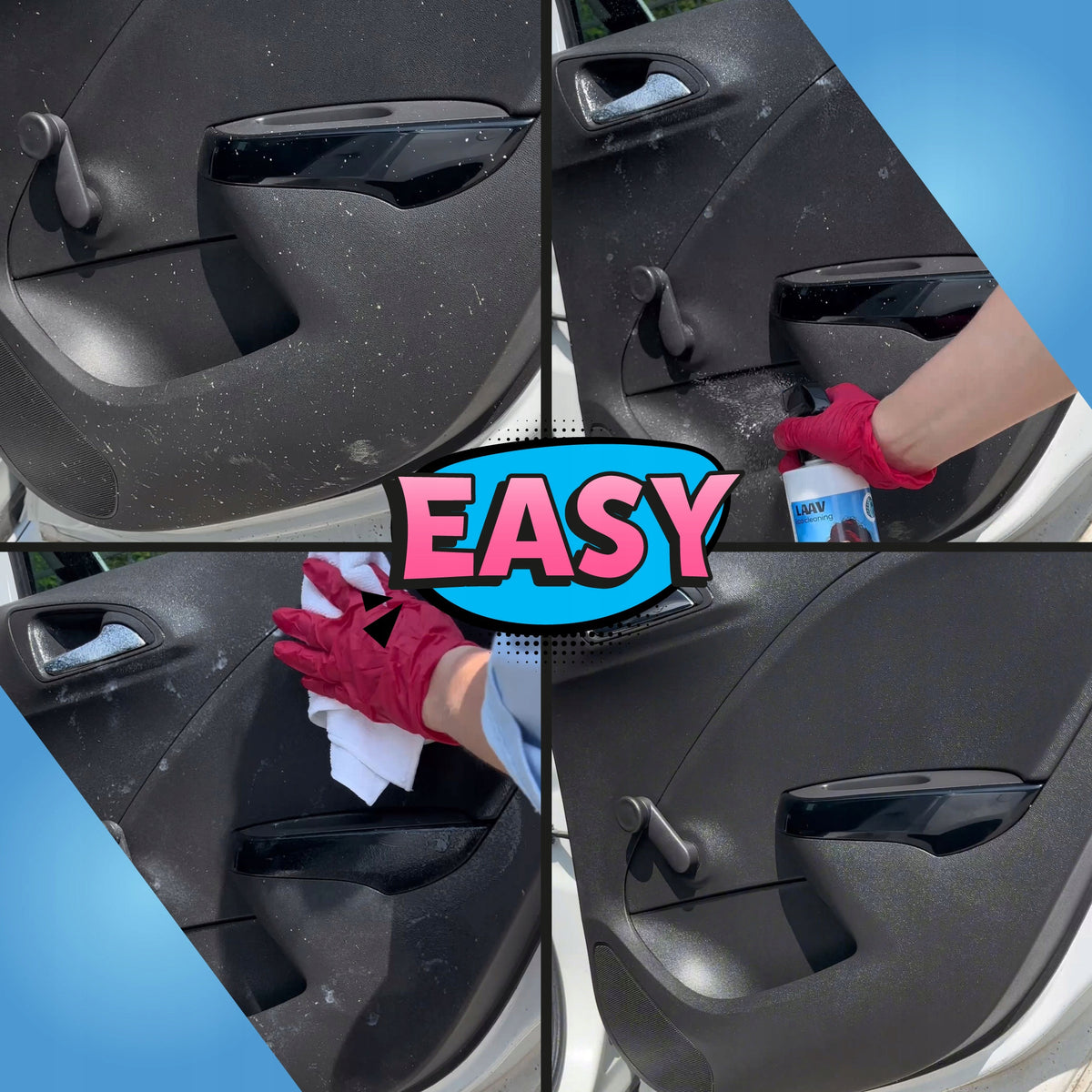 Cockpit cleaner plastic boards matte finish LAAV 250 ml Manufacturer's catalog number LAKC250