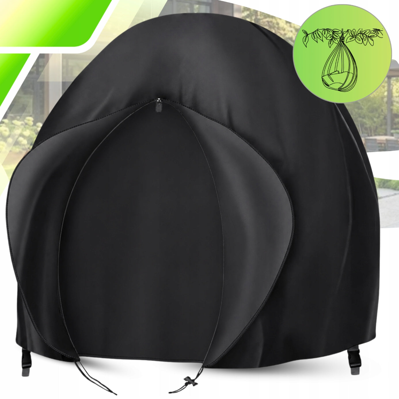 Cocoon Cover Garden Hanging Chair Double 230x220 cm Waterproof Packaging status original