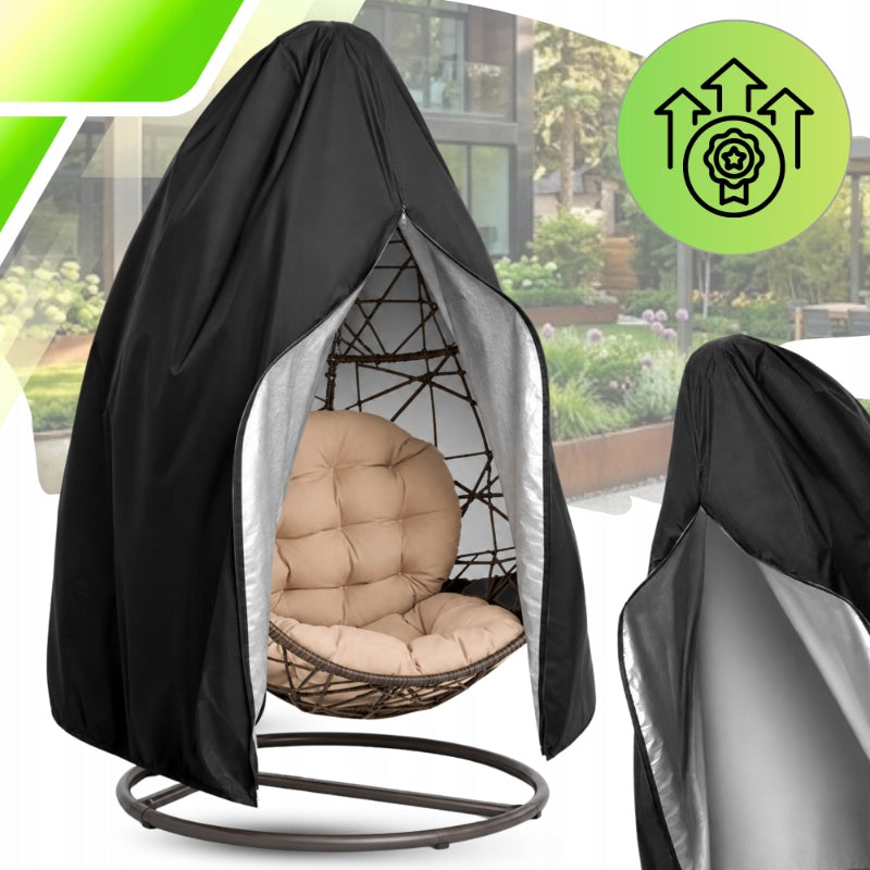 Cocoon Cover Garden Hanging Chair Single 190x115 cm Waterproof Manufacturer code pokrowiec na fotel 1 os