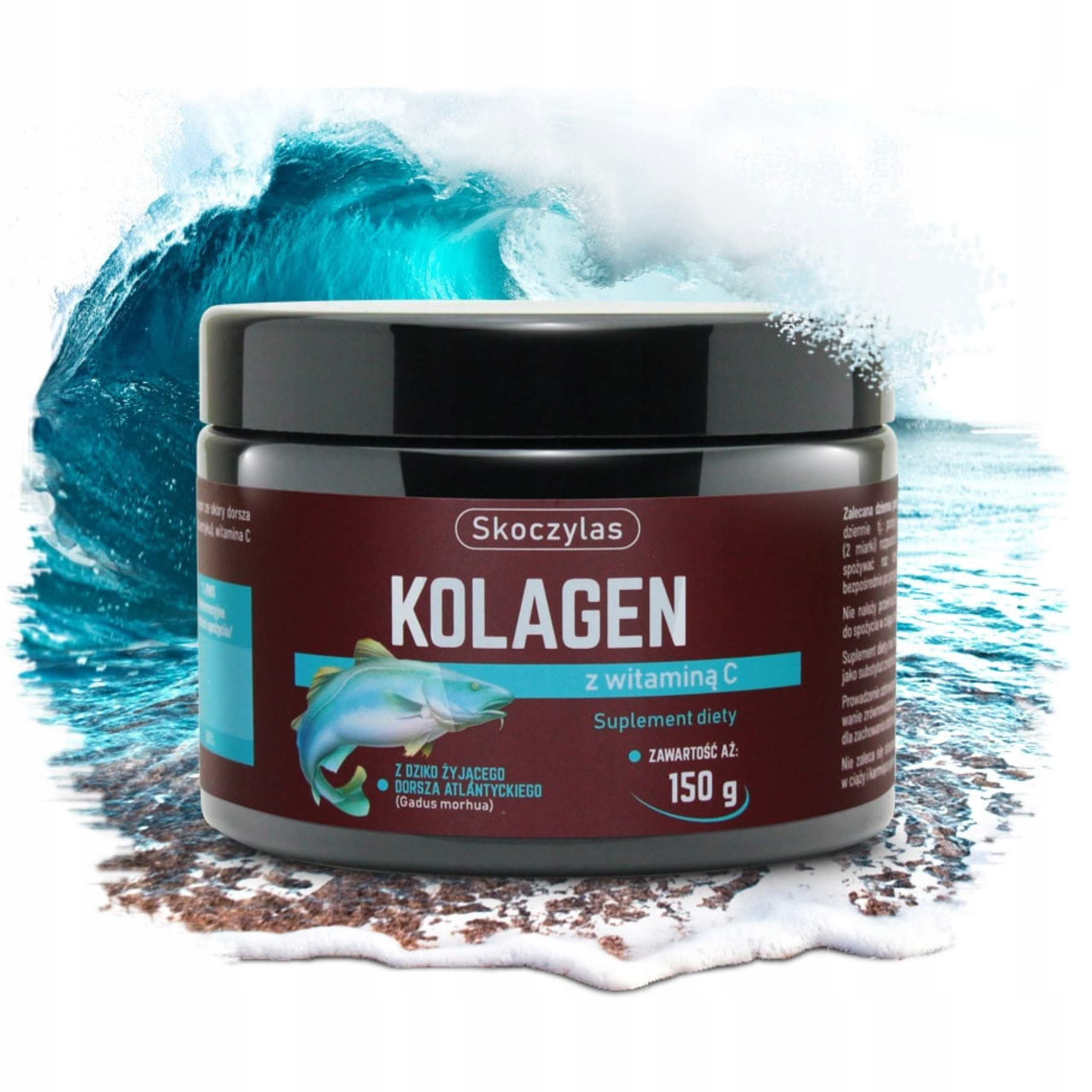 Cod Collagen Powder with Vitamin C Joints Skoczylas COLLAGEN Vitamin C