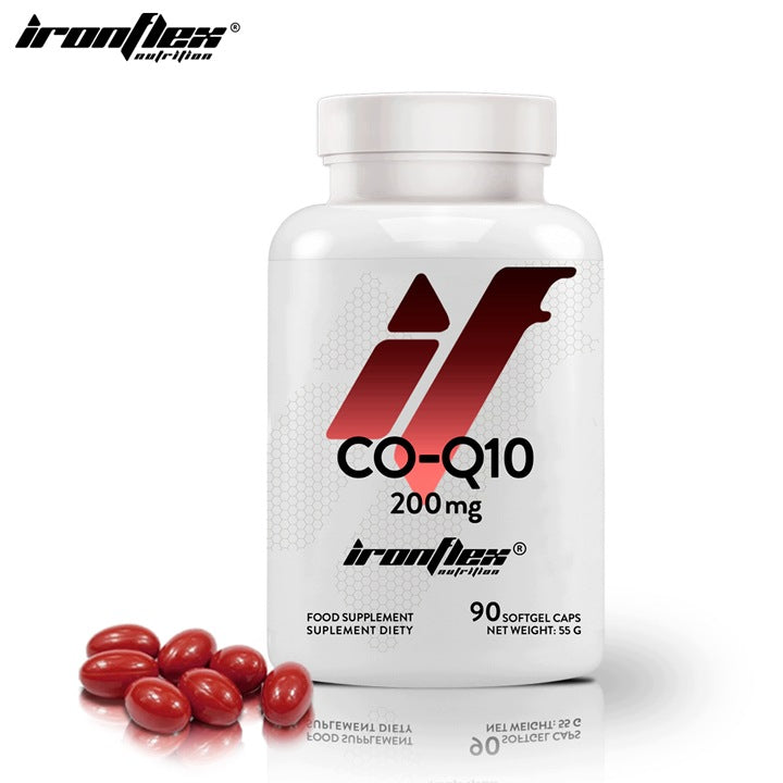 Coenzyme Q10 200mg IRONFLEX 90capsules UBICHINON Linen Oil Coenzyme Energy Medical device no