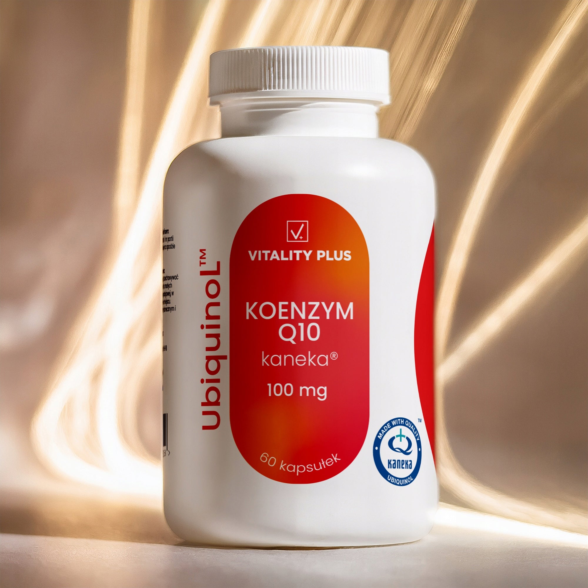 Coenzyme Q10 UbiquinoL KANEKA 100 mg 60 capsules - FOR HEART SKIN RESISTANCE Packaging status original