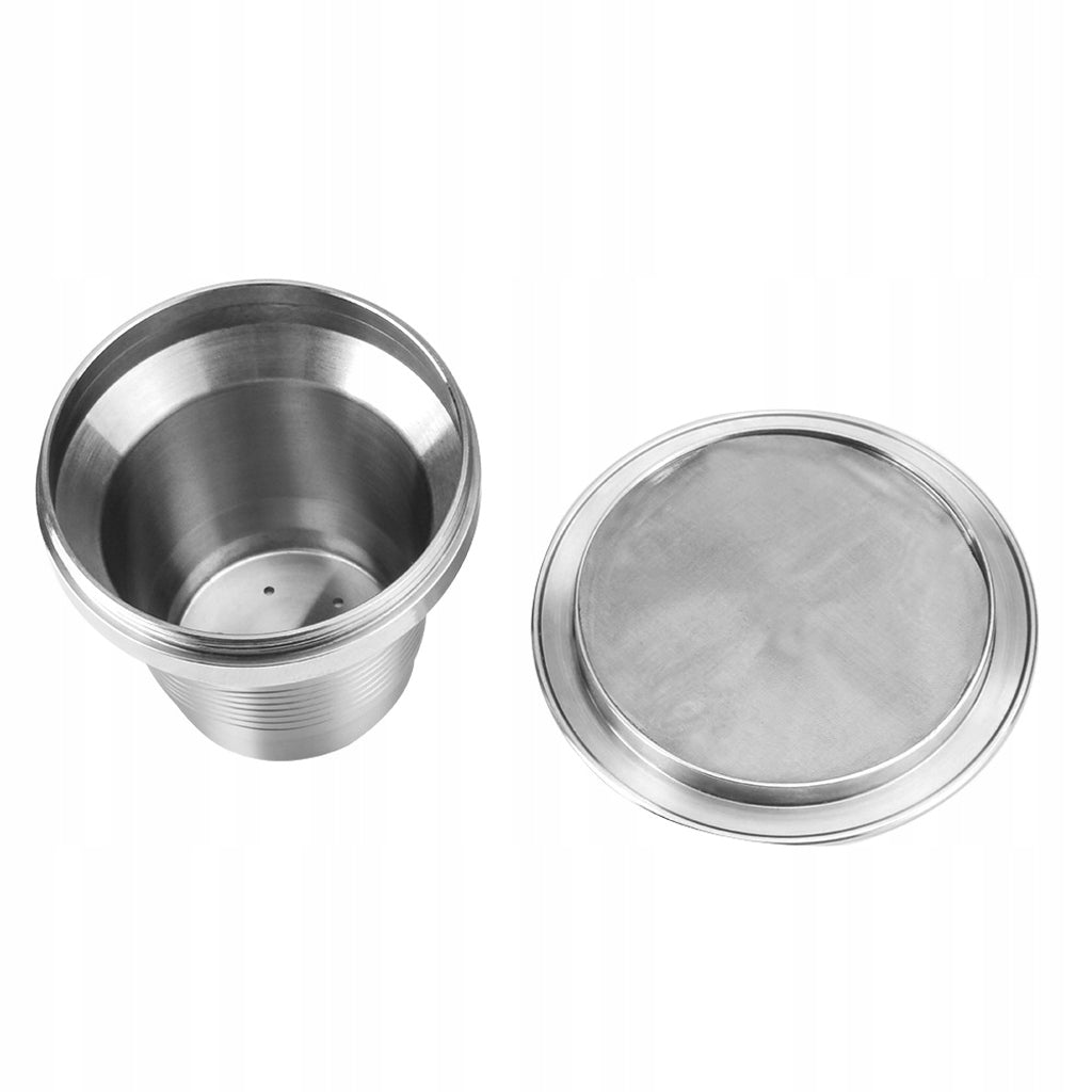 Coffee Capsules Reusable Filter with Brush and