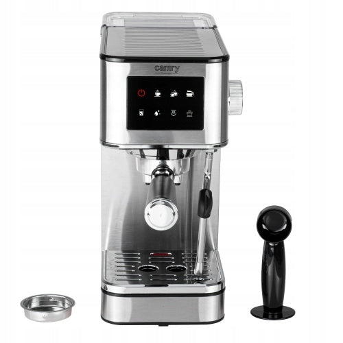 Coffee Maker 20 Bar LCD Milk frother Tank 1.7l Stainless Steel Packaging status original