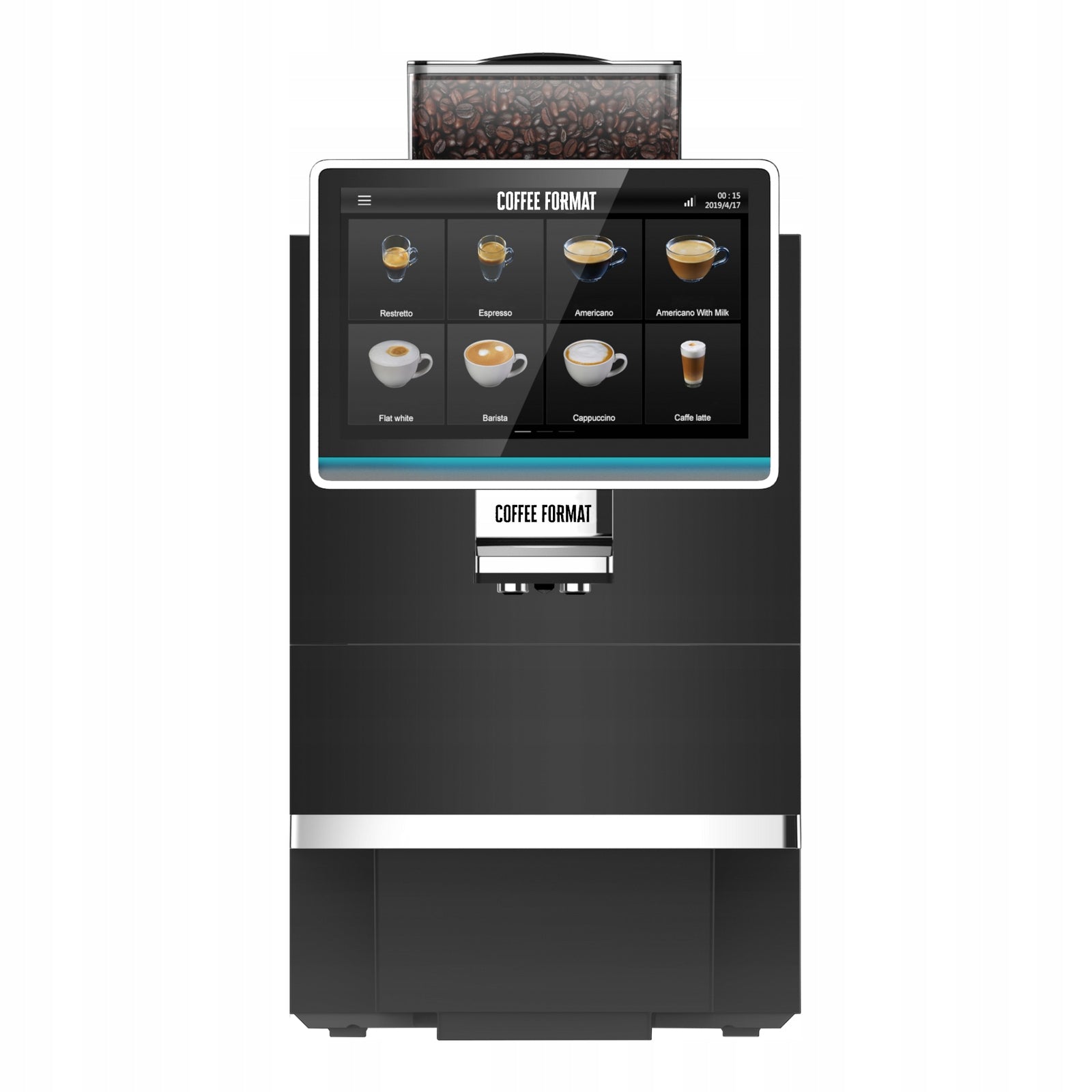 Coffee Maker Automatic Pressure Coffee Format BREAK S W2L Black