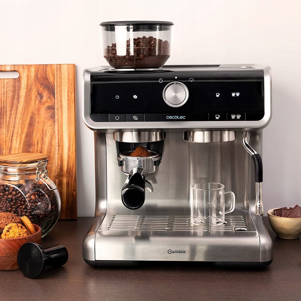 Coffee Maker CECOTEC 01589 20 Bar 1550W Built-in 30 Degree Grinder Brand Cecotec