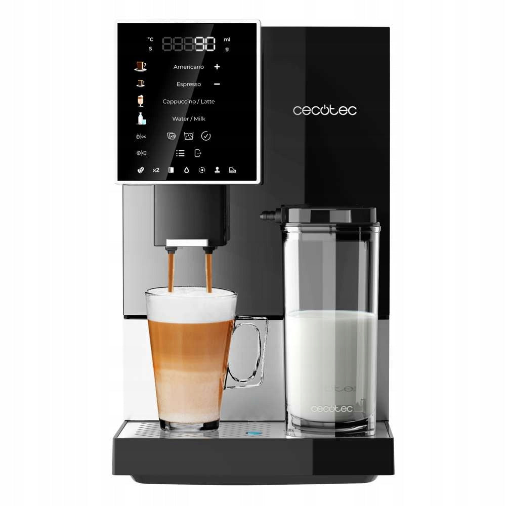 Coffee Maker Cecotec Cremmaet Compactccino Black Silver 1350W 19 Bar