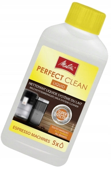 Coffee Maker Cleaning Kit Tablets 4 Pieces Liquid 250ml Melitta Packaging status original