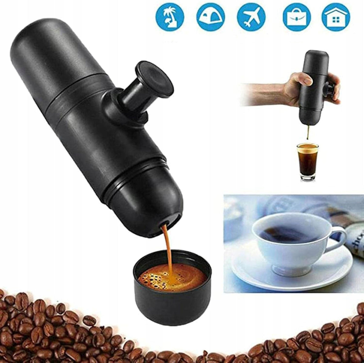 Coffee Maker Handheld Portable Travel Comfortable Durable Practical EAN (GTIN) 6214174059892