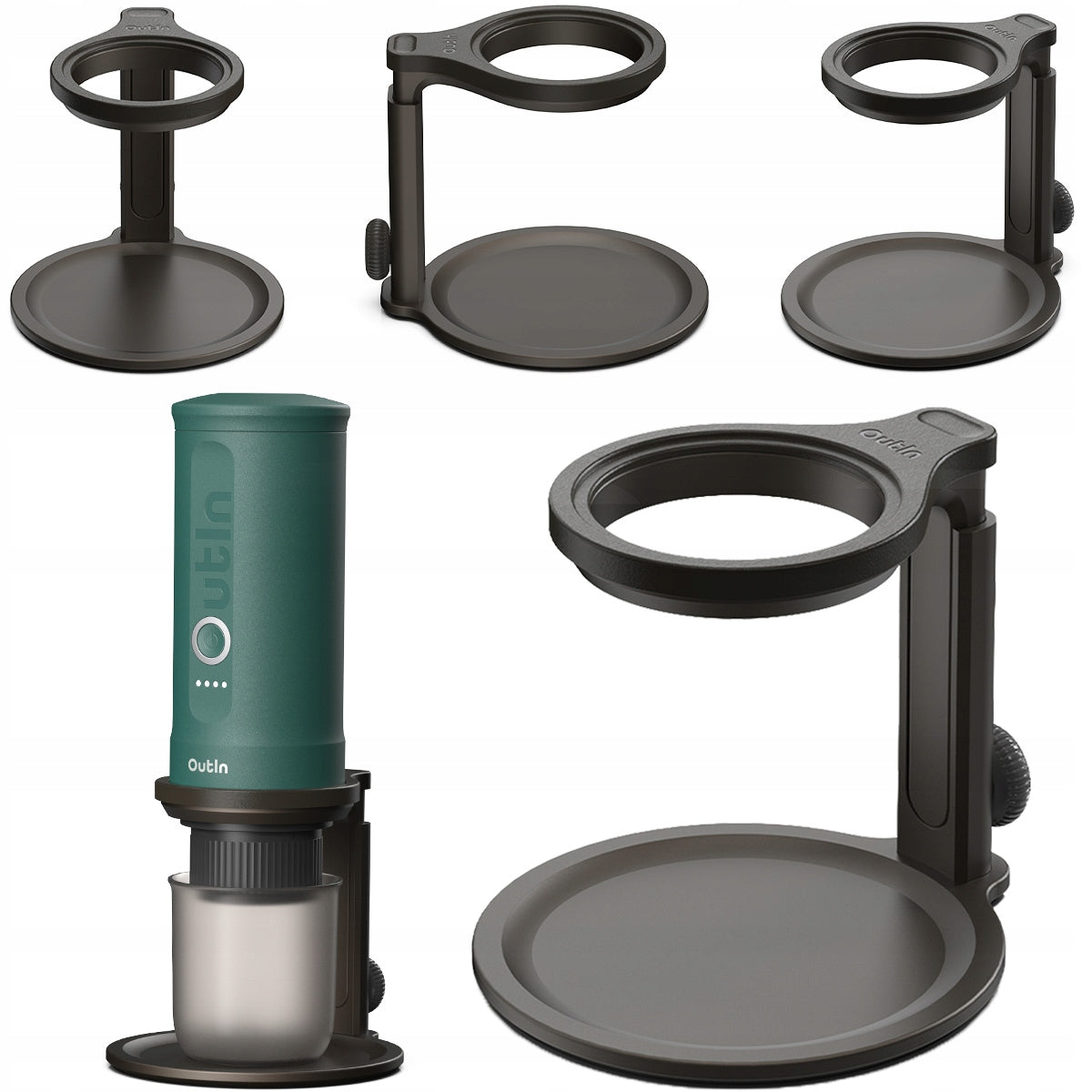 Coffee Maker Holder Stand for OUTIN Adjustable Portable