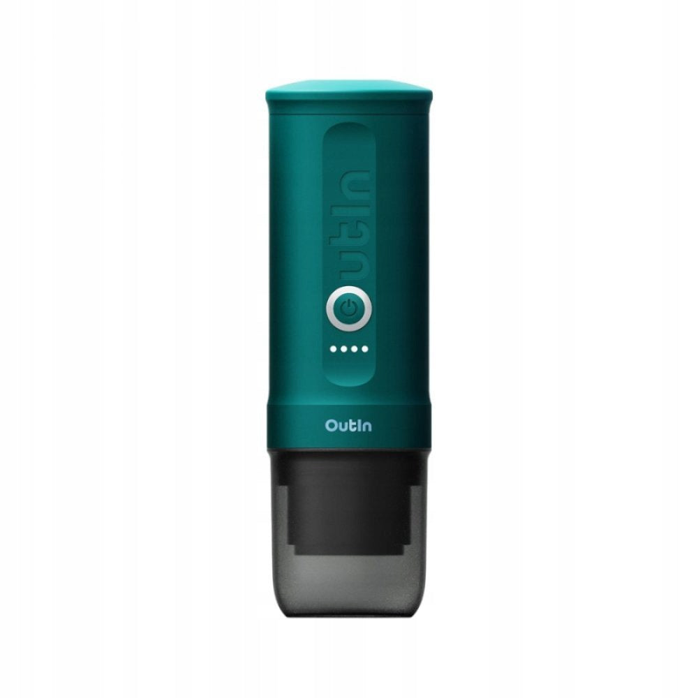 Coffee Maker Portable Travel OutIn Nano Green Turquoise