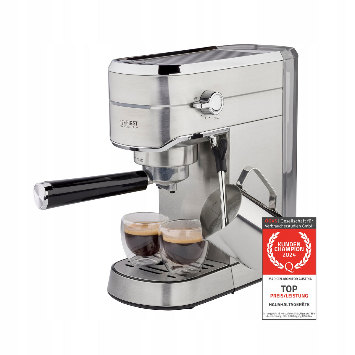 Coffee Maker TZS First Austria FA-5476-3 1450W 15 Bar Manufacturer code FA-5476-3