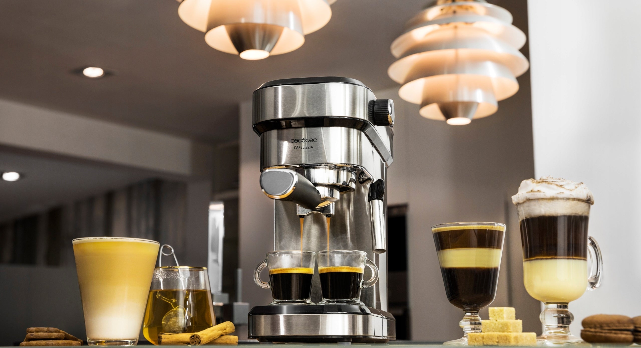 Coffee Maker with Foamer Cecotec Cafelizzia 790 Steel Silver EAN (GTIN) 8435484015820