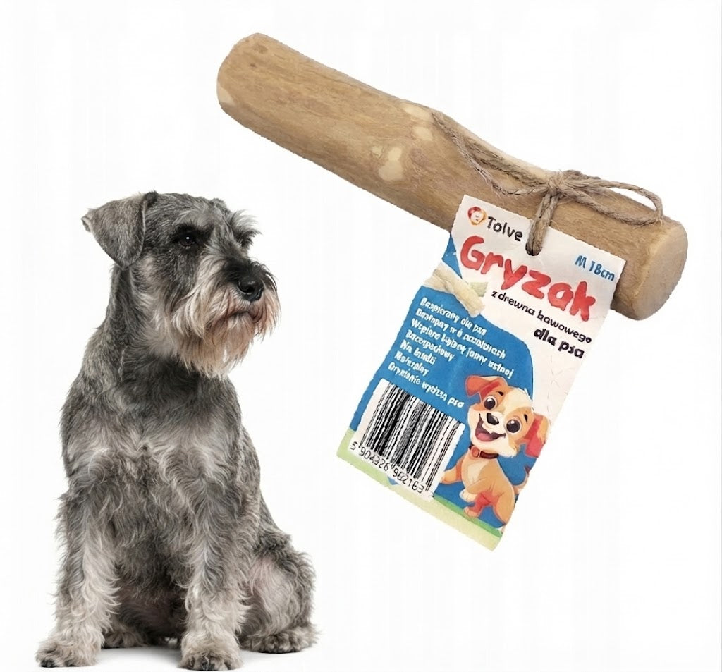 Coffee Tree Stick Natural Dog Teether Size M 18cm