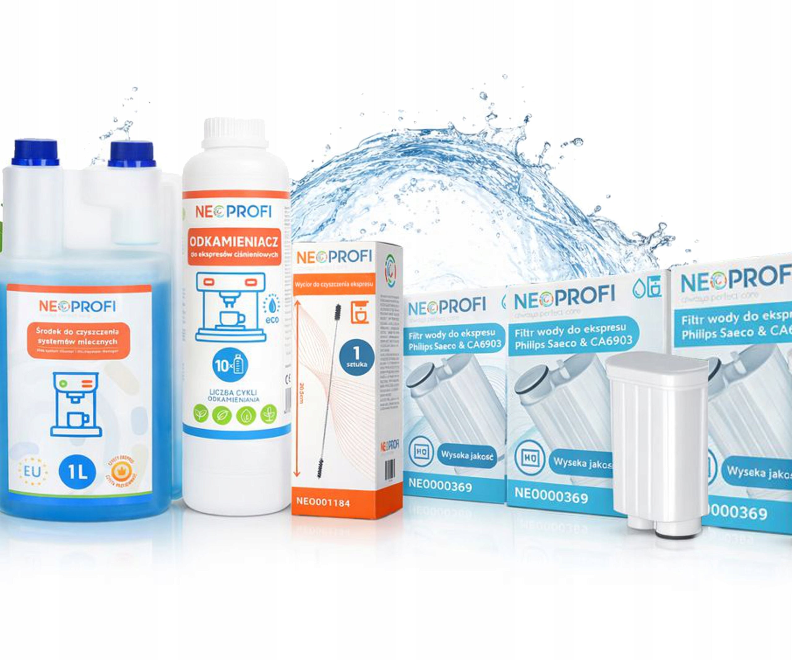 Coffee machine care and maintenance kit | NeoProfi Saeco Siemens Manufacturer code NEO002709