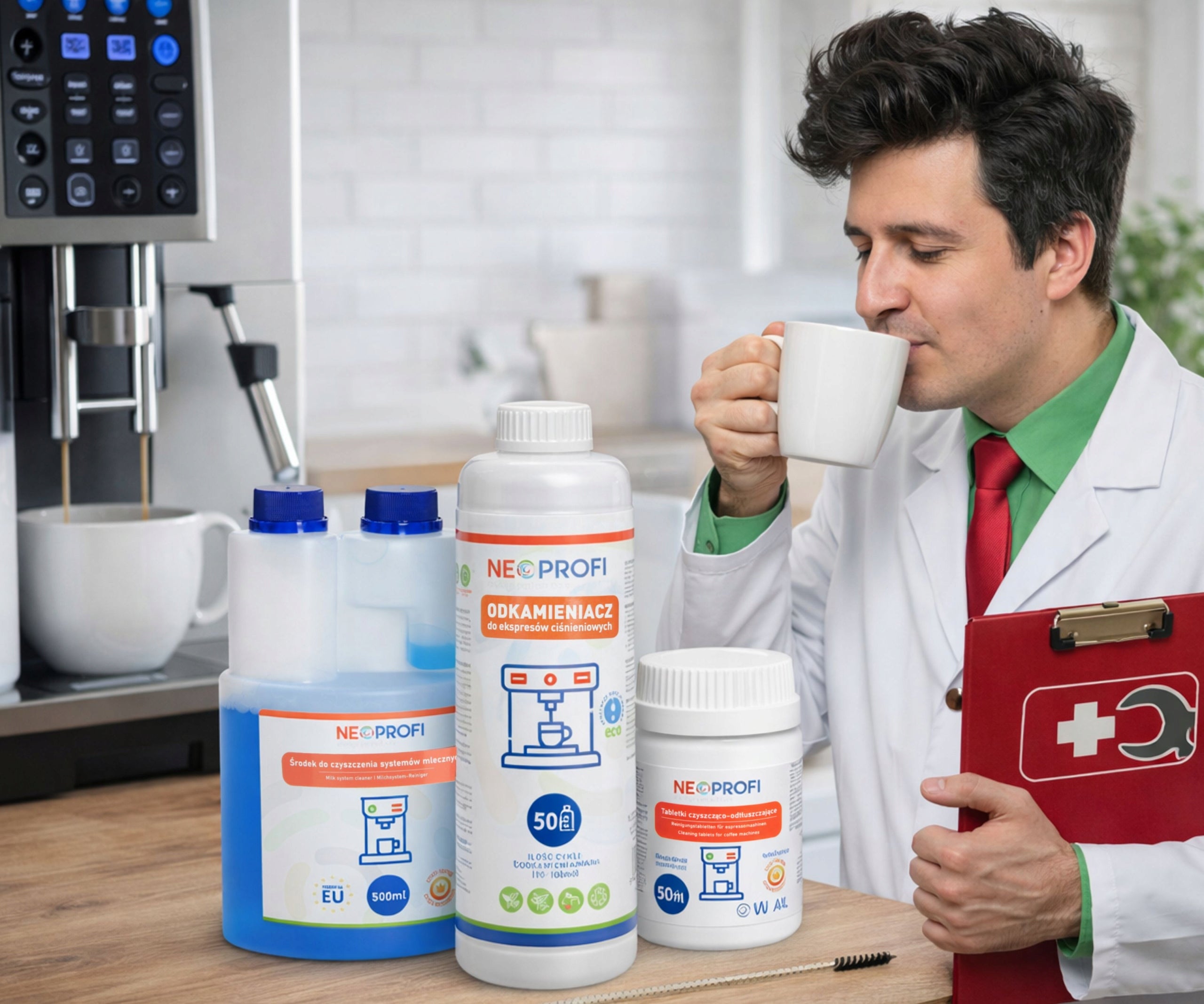 Coffee machine cleaner kit | NEOPROFI Brand NeoProfi