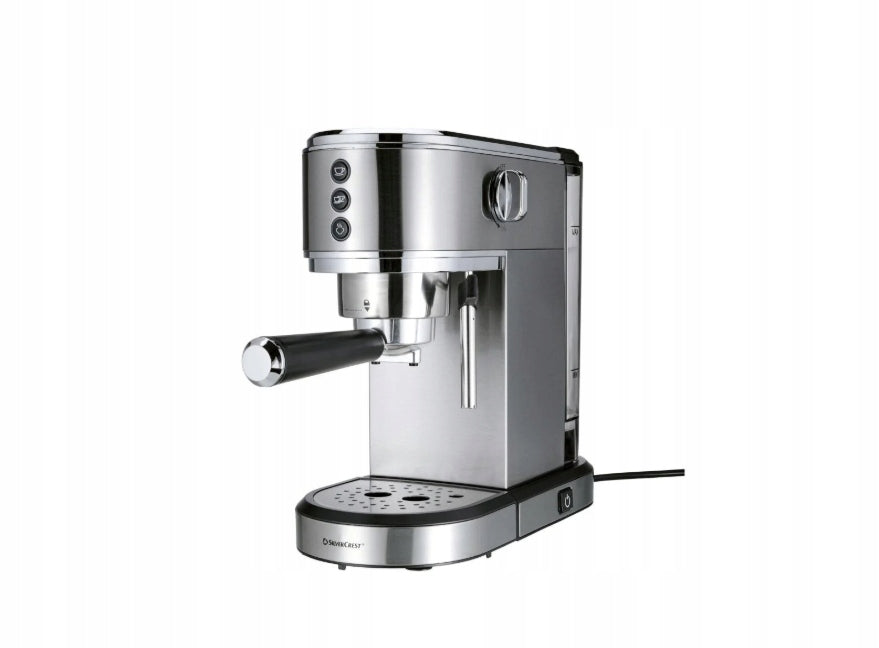 Coffee maker, 1350 W SILVERCREST SEMS 1350 A2, silver