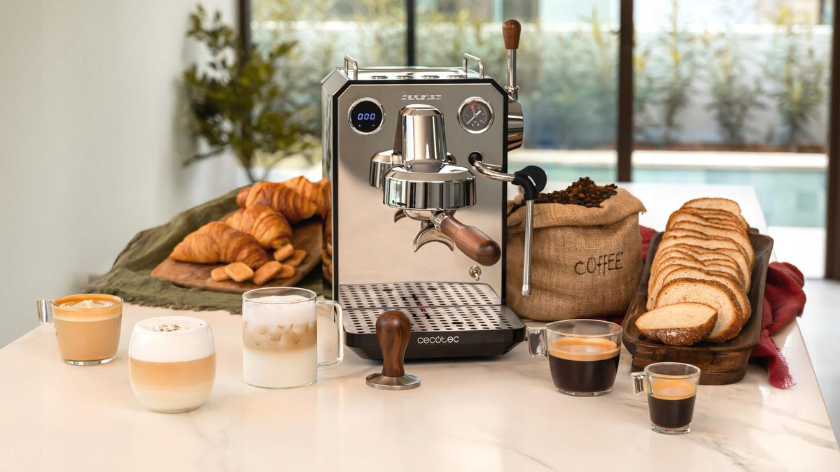 Coffee maker Baristeo Intima Cecotec PID control 1850W 15bar Silver Brand Cecotec
